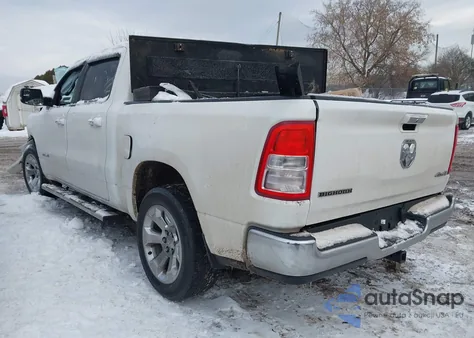 2020 Ram 1500 Big Horn 4X4 5'7 Box из США, поврежденный, VIN 1C6RRFFG9LN107471